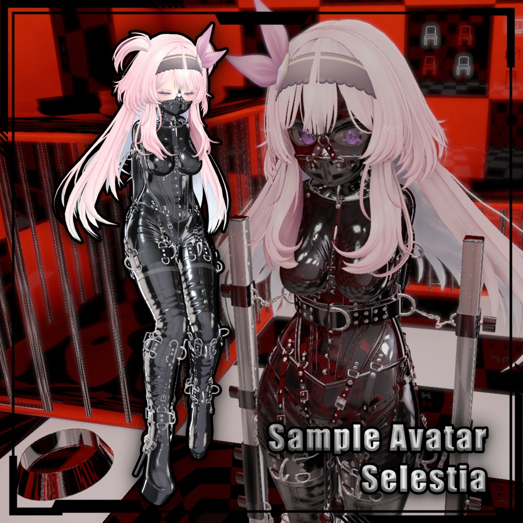 【複数アバター対応】Latex Lover Corset Plus 乳胶恋人束腰加强版 v2.0 缩略图 18