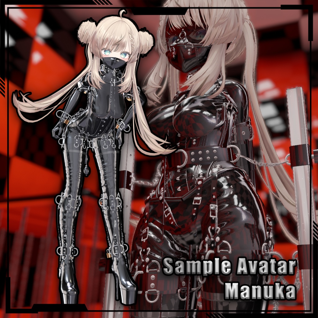 【複数アバター対応】Latex Lover Corset Plus 乳胶恋人束腰加强版 v2.0 缩略图 17