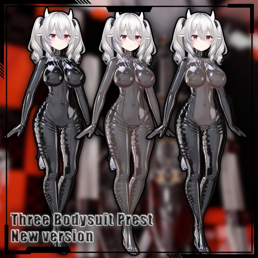 【複数アバター対応】Latex Lover Corset Plus 乳胶恋人束腰加强版 v2.0 缩略图 9