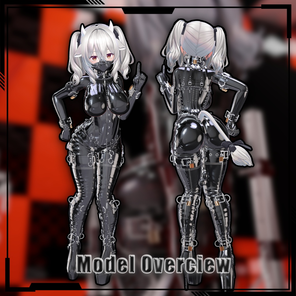 【複数アバター対応】Latex Lover Corset Plus 乳胶恋人束腰加强版 v2.0 缩略图 7