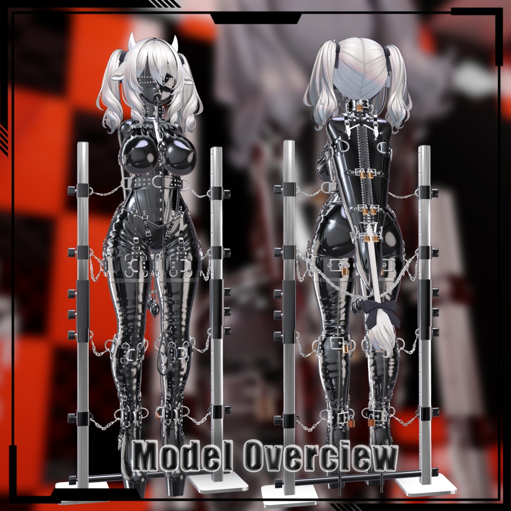 【複数アバター対応】Latex Lover Corset Plus 乳胶恋人束腰加强版 v2.0 缩略图 8