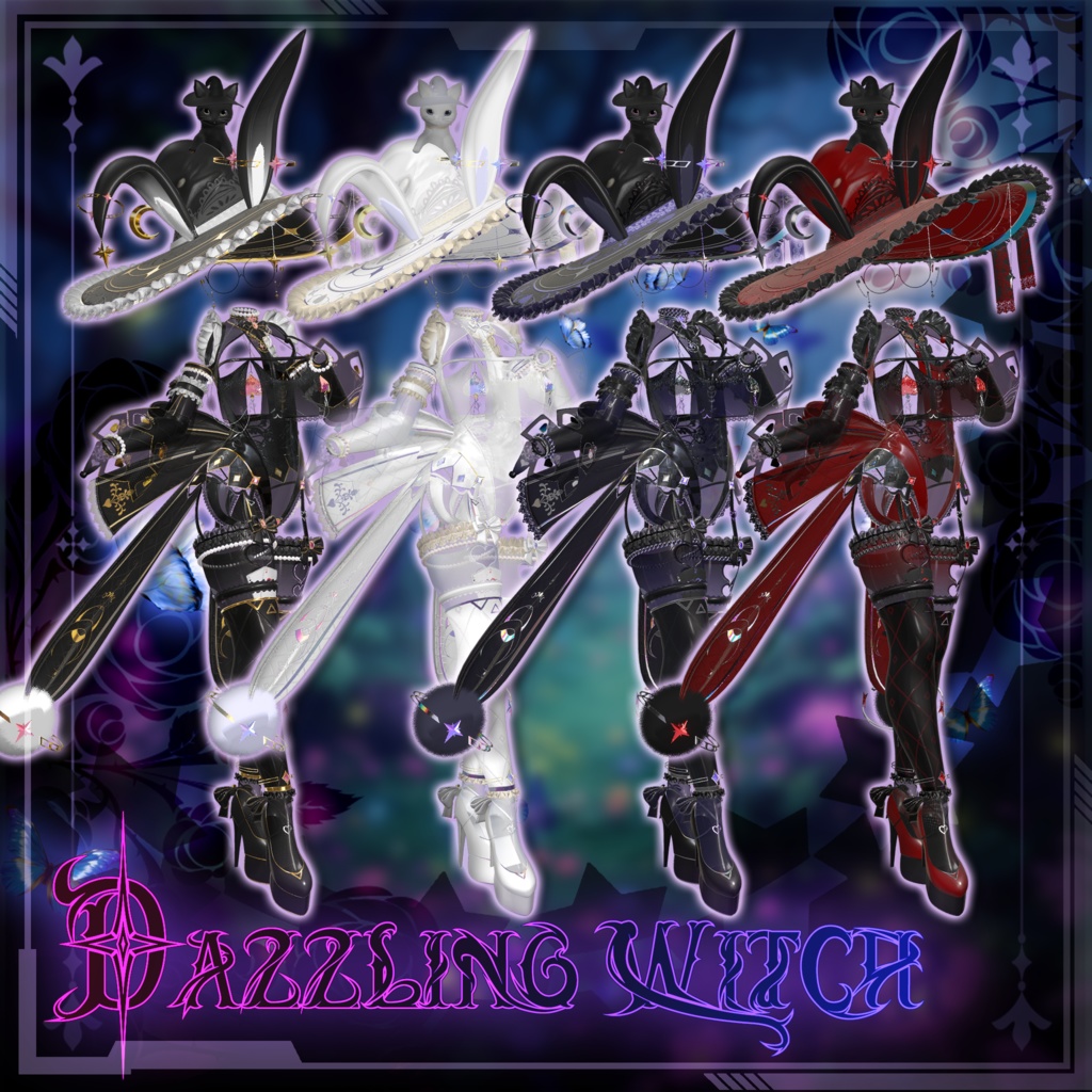 【複数アバター対応】Dazzling Witch 璀璨魔女 v1.01