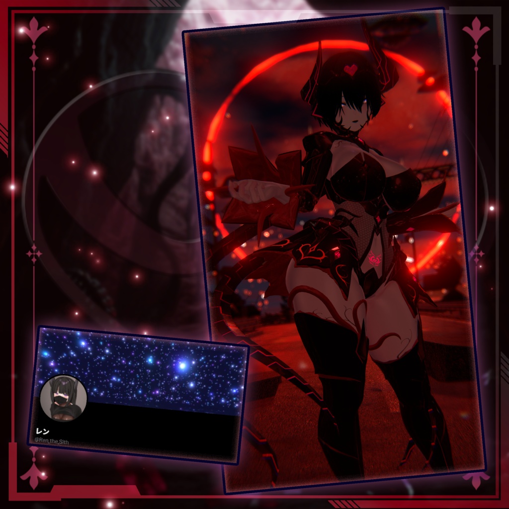 【複数アバター対応】LivingBodysuit β 寄生触手服β型 v1.01