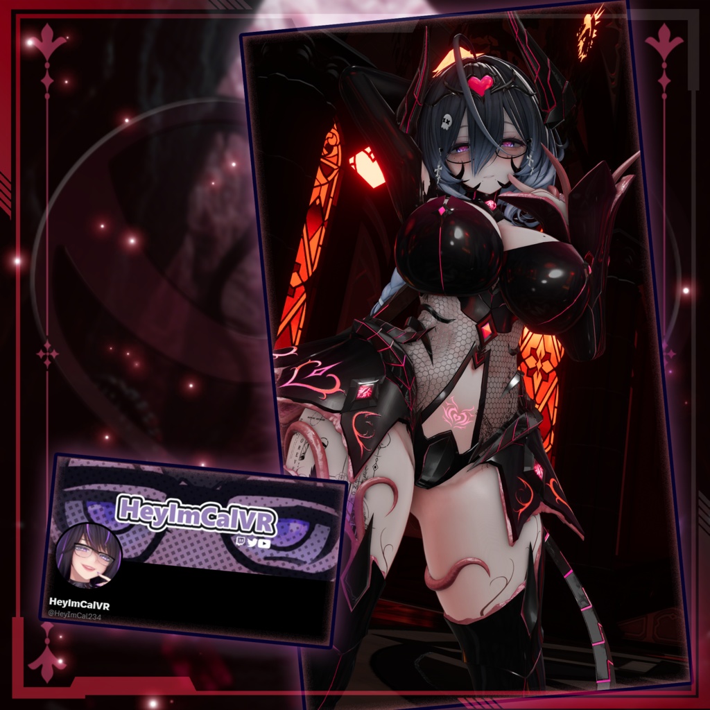 【複数アバター対応】LivingBodysuit β 寄生触手服β型 v1.01