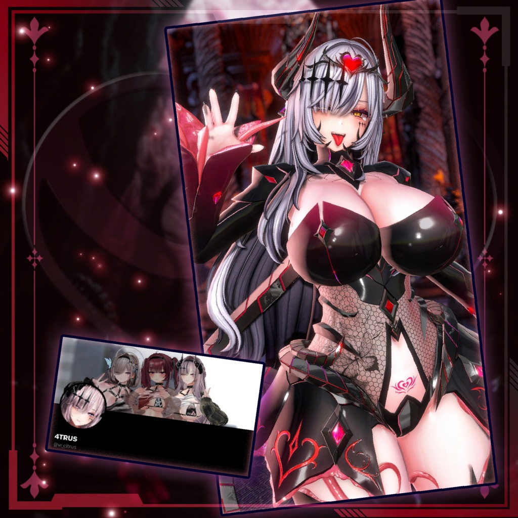 【複数アバター対応】LivingBodysuit β 寄生触手服β型 v1.01