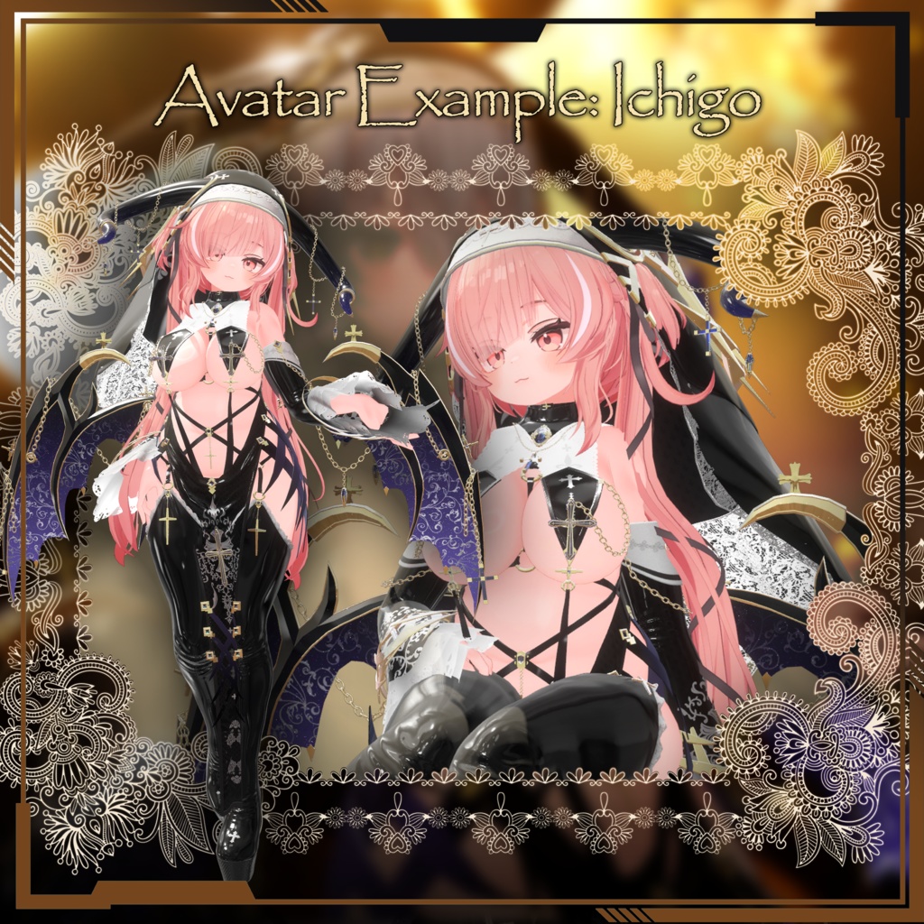 【イチゴIchigo对应】~6 YaokiSubDesign Outfit Package~