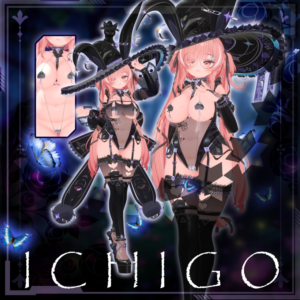 【イチゴIchigo对应】~6 YaokiSubDesign Outfit Package~