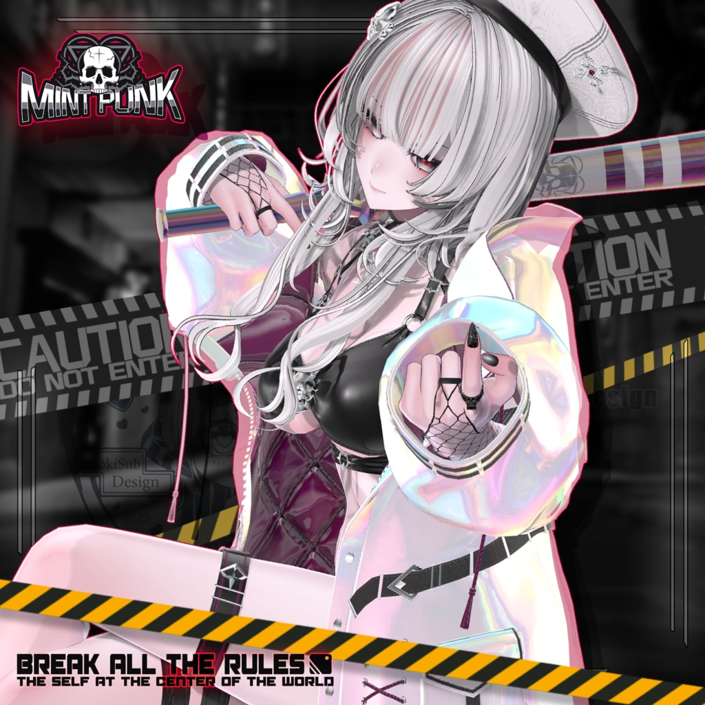 !発売記念セール中!📀MintPunk💿青柠朋克 v1.0 【複数アバター対応】