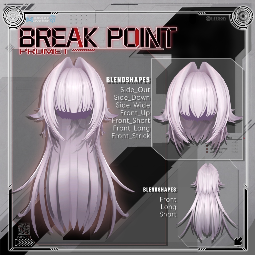 3 days Free! ✖✖『Break Point 断点』✖✖ HairCut 【複数アバター対応】