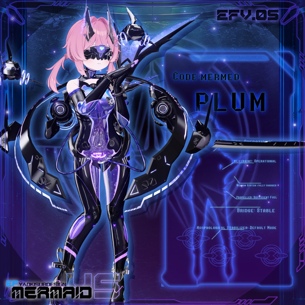Evil Fall Mermaid 人鱼战斗员 v1.0 【複数アバター対応】 缩略图 25
