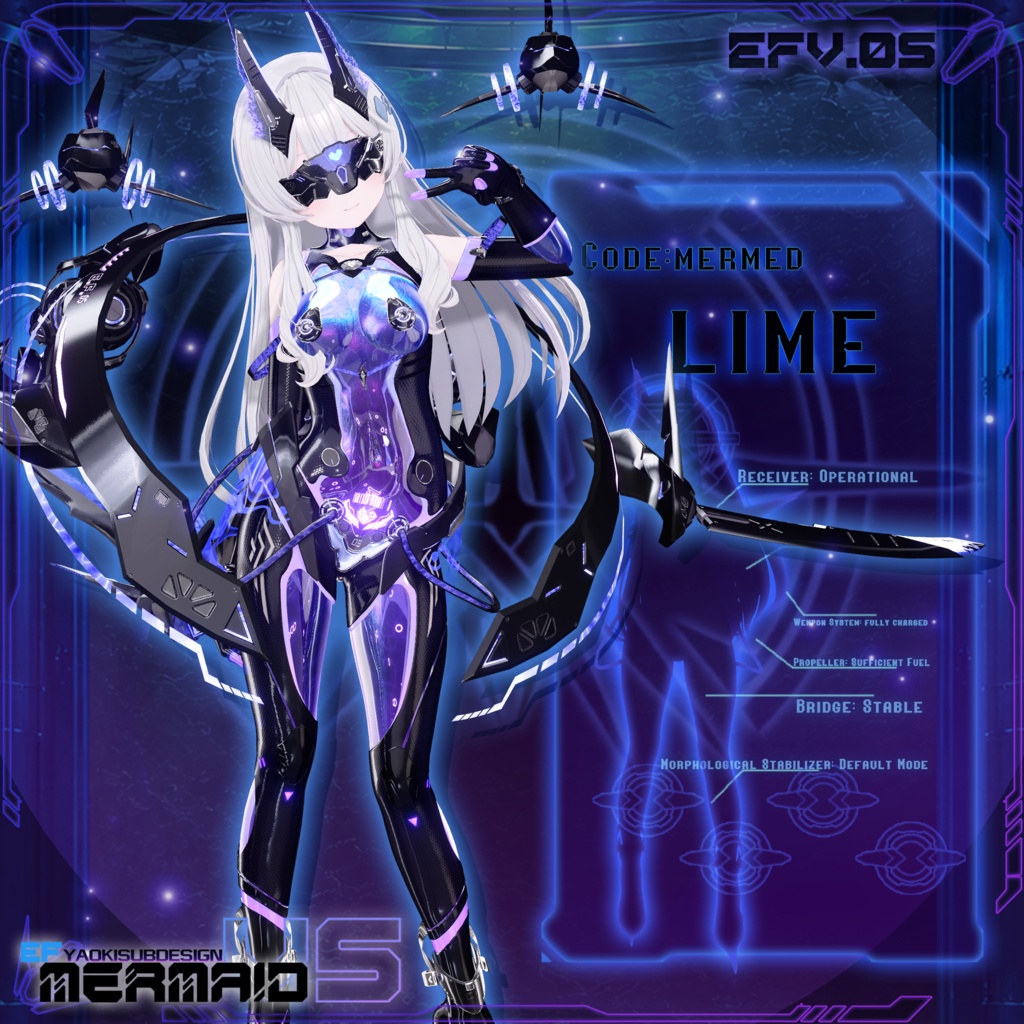 Evil Fall Mermaid 人鱼战斗员 v1.0 【複数アバター対応】 缩略图 24