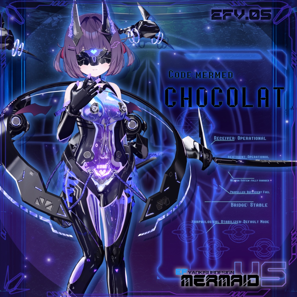 Evil Fall Mermaid 人鱼战斗员 v1.0 【複数アバター対応】 缩略图 23