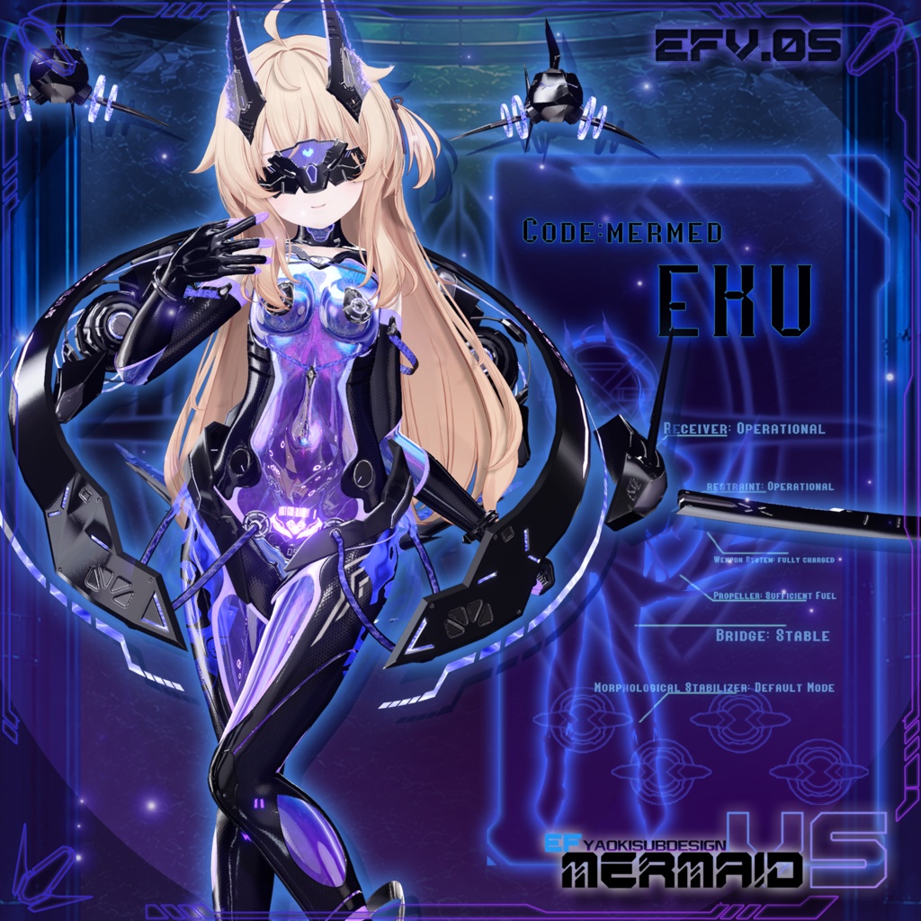 Evil Fall Mermaid 人鱼战斗员 v1.0 【複数アバター対応】 缩略图 21