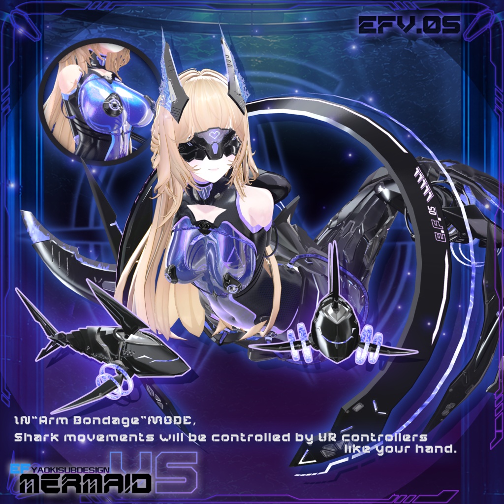 Evil Fall Mermaid 人鱼战斗员 v1.0 【複数アバター対応】 缩略图 9
