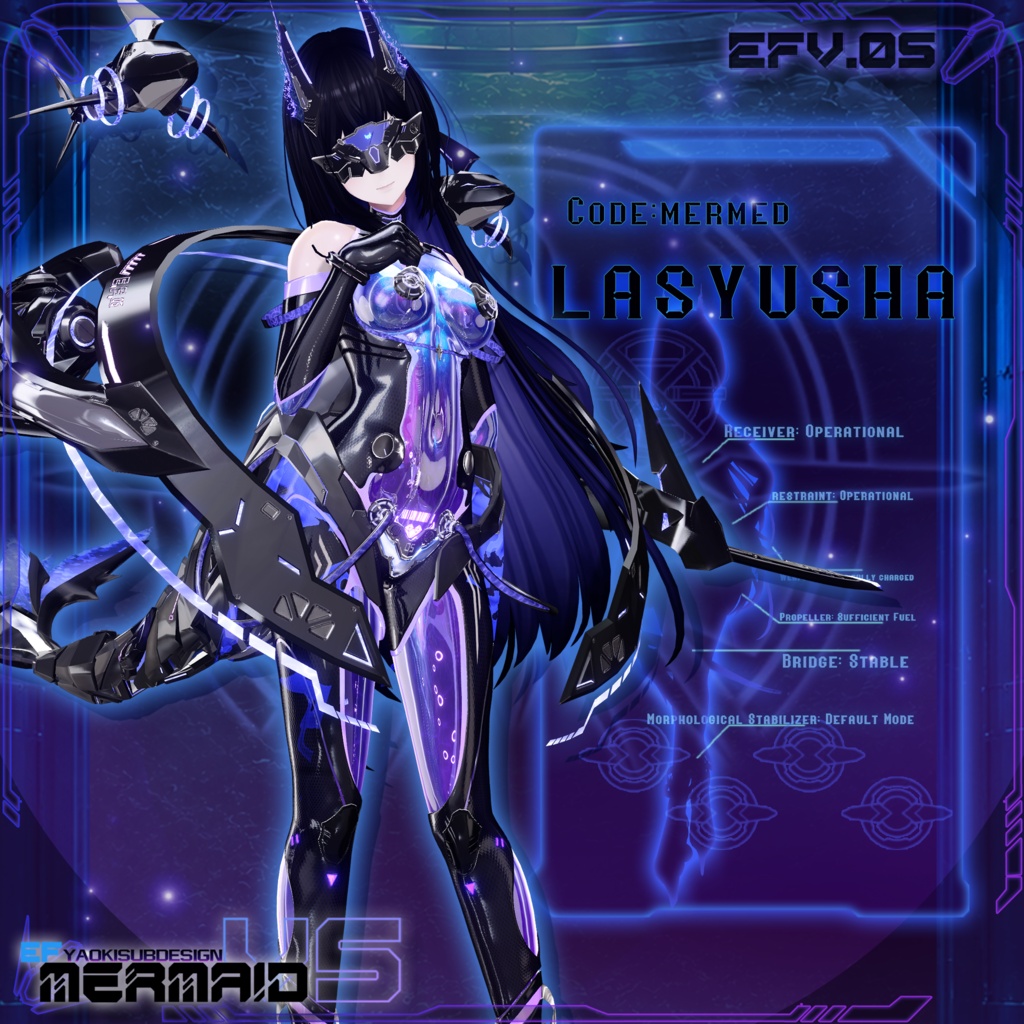 Evil Fall Mermaid 人鱼战斗员 v1.0 【複数アバター対応】 缩略图 19