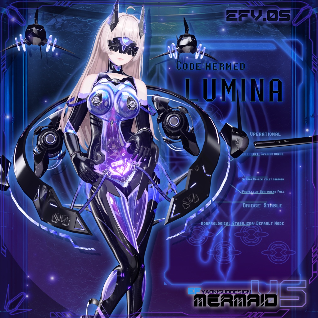 Evil Fall Mermaid 人鱼战斗员 v1.0 【複数アバター対応】 缩略图 20