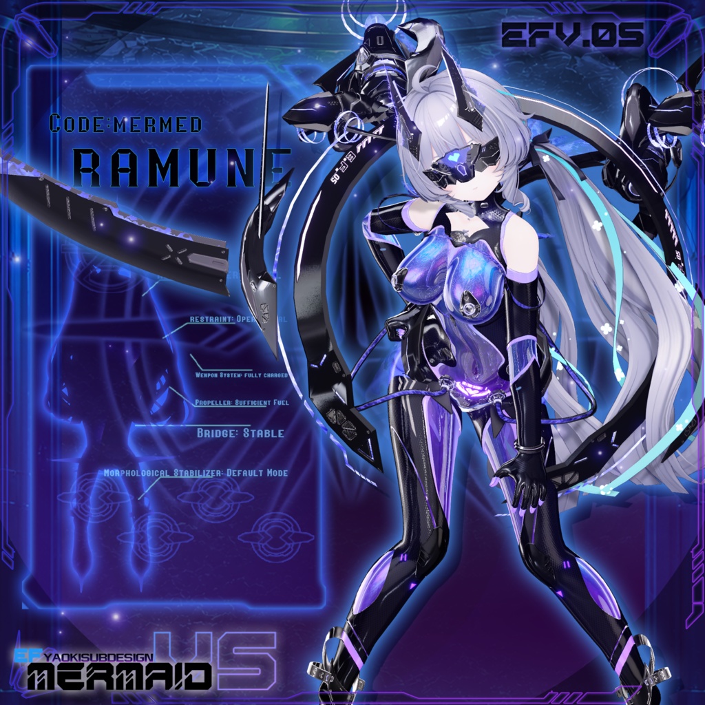 Evil Fall Mermaid 人鱼战斗员 v1.0 【複数アバター対応】 缩略图 14