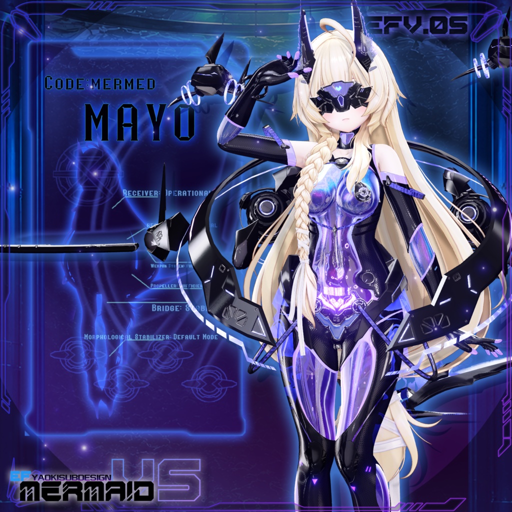 Evil Fall Mermaid 人鱼战斗员 v1.0 【複数アバター対応】 缩略图 17