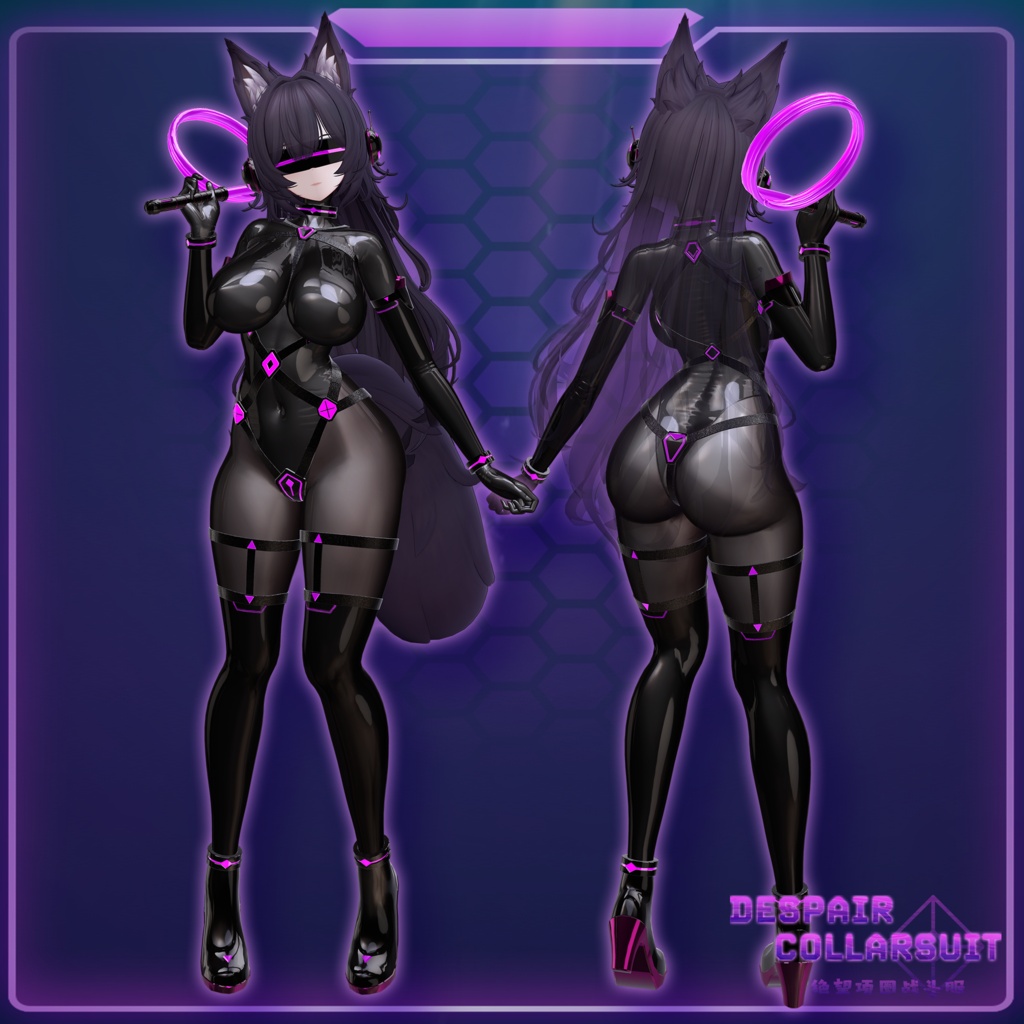 【Free无料~!】DespairCollarSuit v1.0 绝望项圈战斗服