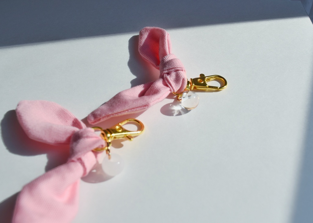 エアリス　リボンのキーホルダー【小サイズ】