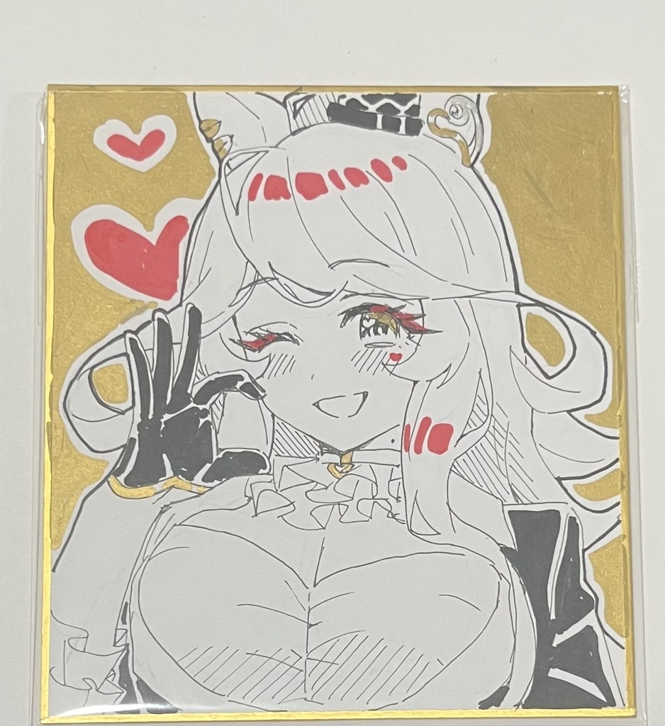 ウマ娘 ラヴズオンリーユー 色紙イラスト