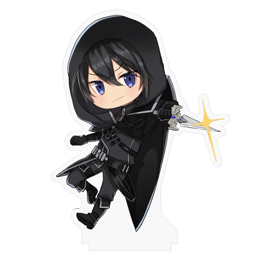 長月トーア アクリルスタンド ver.SD(70mm x 70mm~100mm x 100mm)