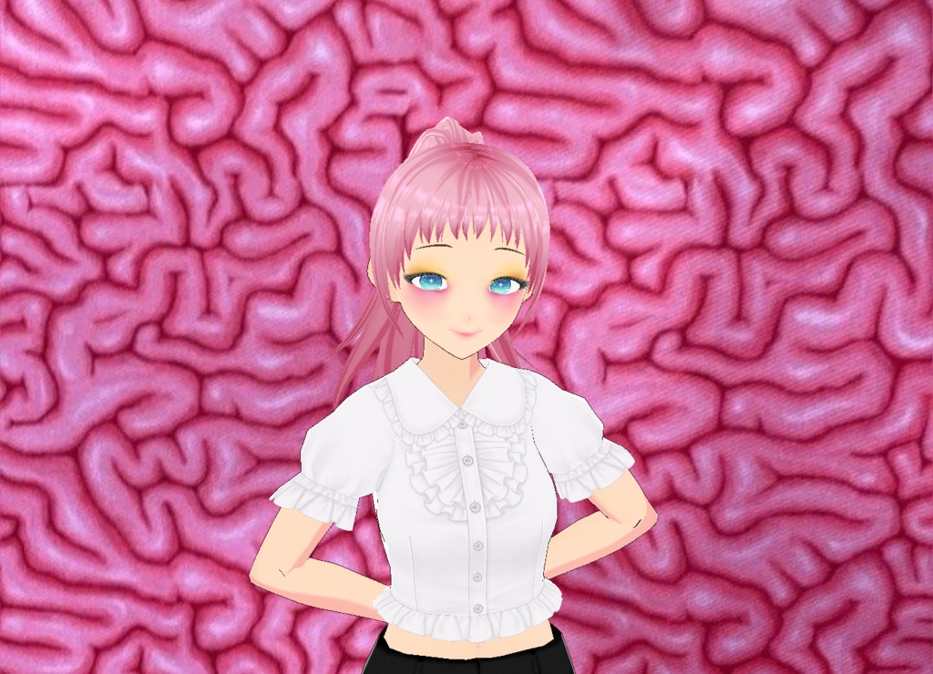 [VRoid Studio] MLP Fluttershy Inspired Face Paint and Lips!