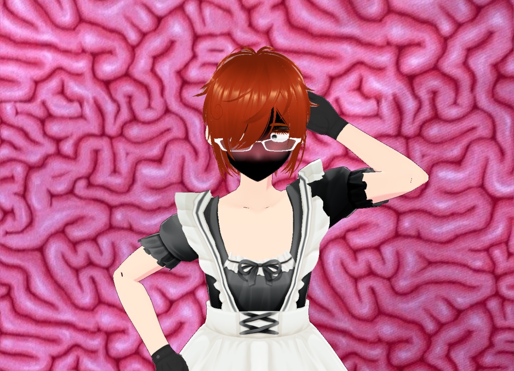 [VRoid Studio] Excessive Blush Face Paint!