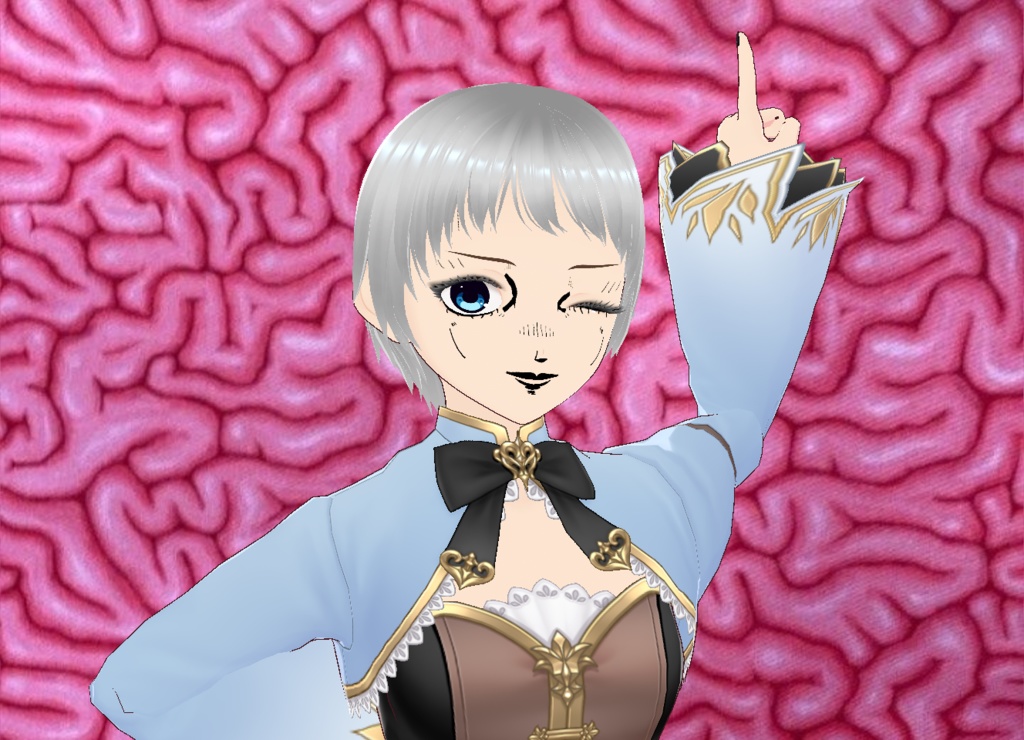 [VRoid Studio] JJBA-Styled Face Paint!