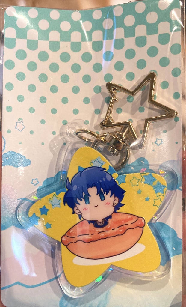 スターゲイジー&ゲイジらないパイ(ver.はじふた)リバーシブルアクキー