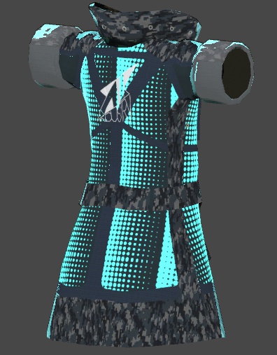 【無料】近未来的でミリタリーテイストなコート等