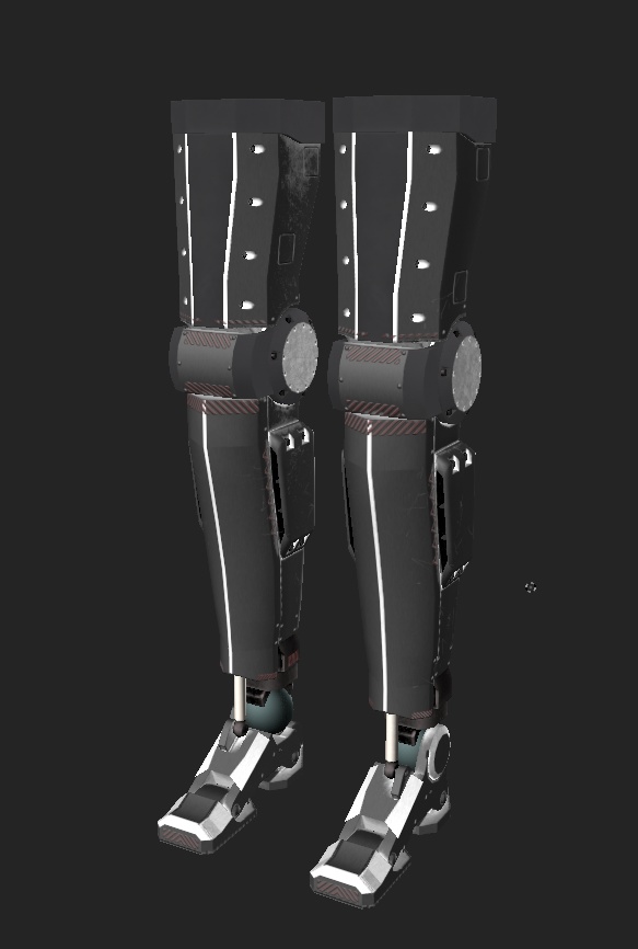 【VRChat向け3Dモデル】ATK標準義肢Ver5