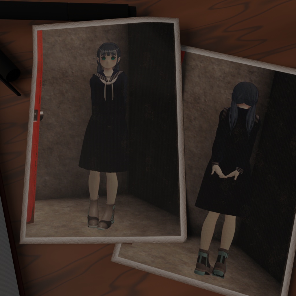 オリジナル3Dモデル「美雪」