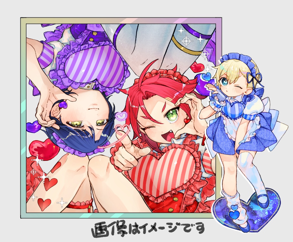ショウゴメイドアクスタ/マジアワメイドアクリル色紙