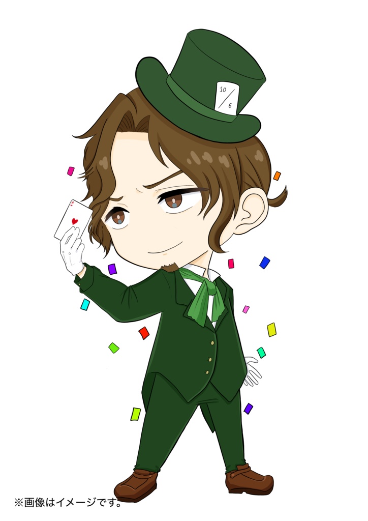 働くジャッジメントアクリルキーホルダー【マジシャンのニック】