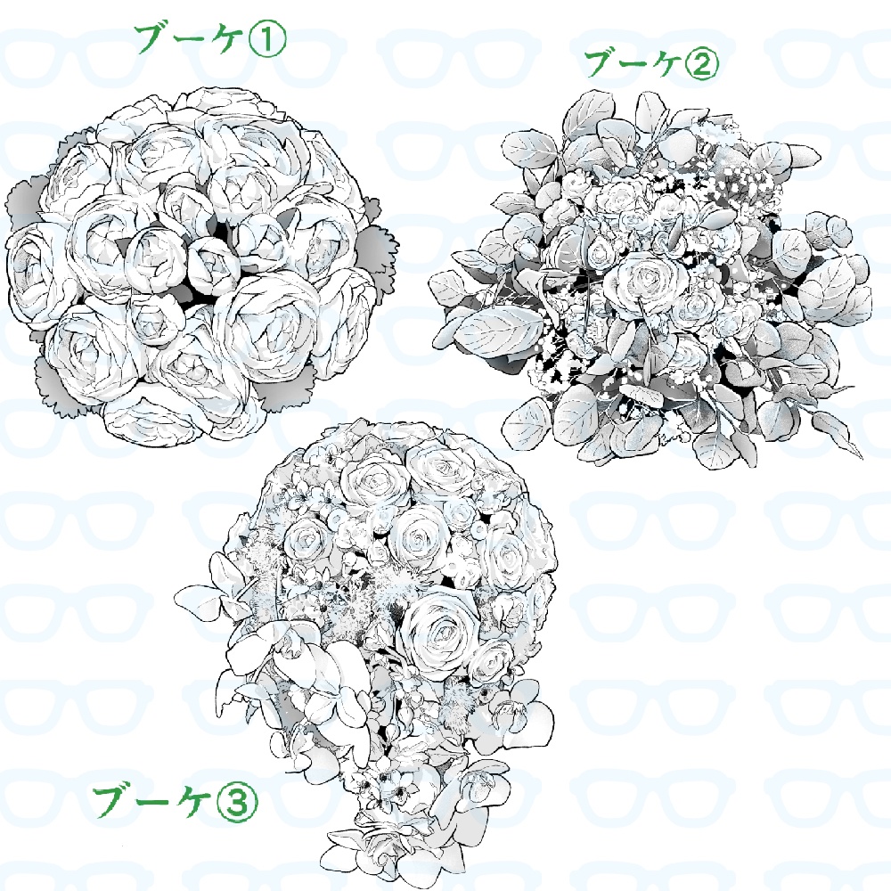 ブーケ３種セット