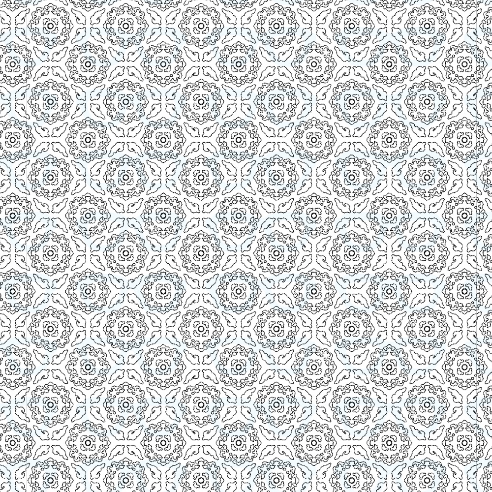 ダマスクフラワー柄シームレスパターン模様