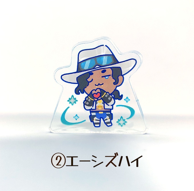 「ハートをどうぞ」自立ミニアクリルスタンドvol.1