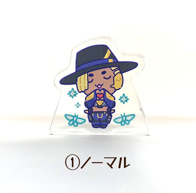 「ハートをどうぞ」自立ミニアクリルスタンドvol.1