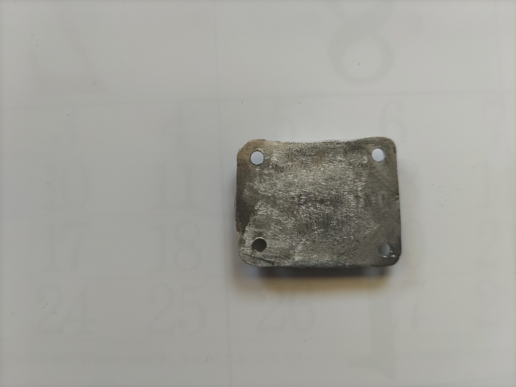 取付金具　タイラップ用　コバルトクロム鋳造