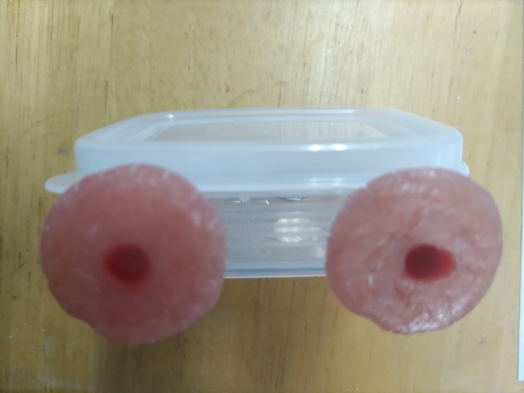 コマ図ボックス 小 在庫品 ピンクハンドル ライト付き マウント別売