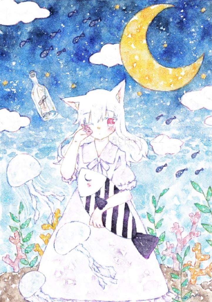 ポストカード｢night dream｣