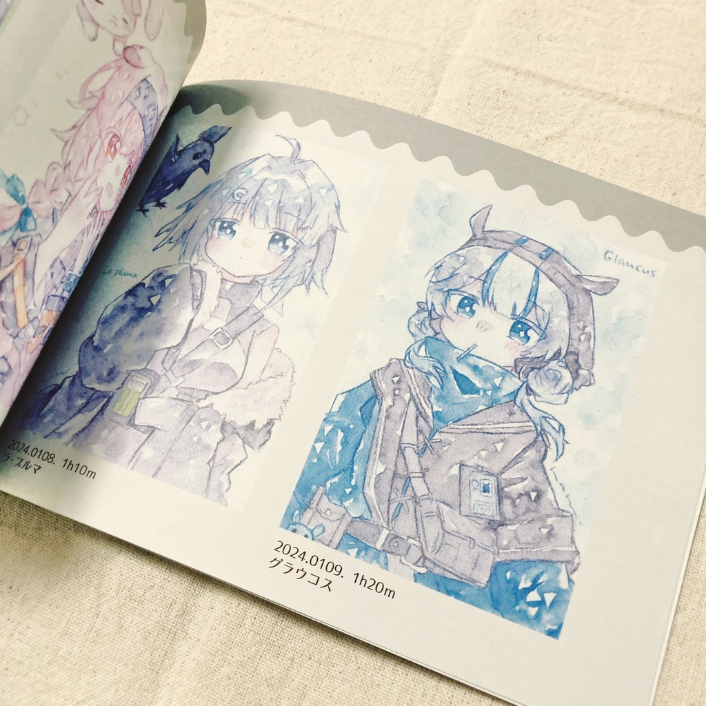 【終売】イラスト本「tic tac」