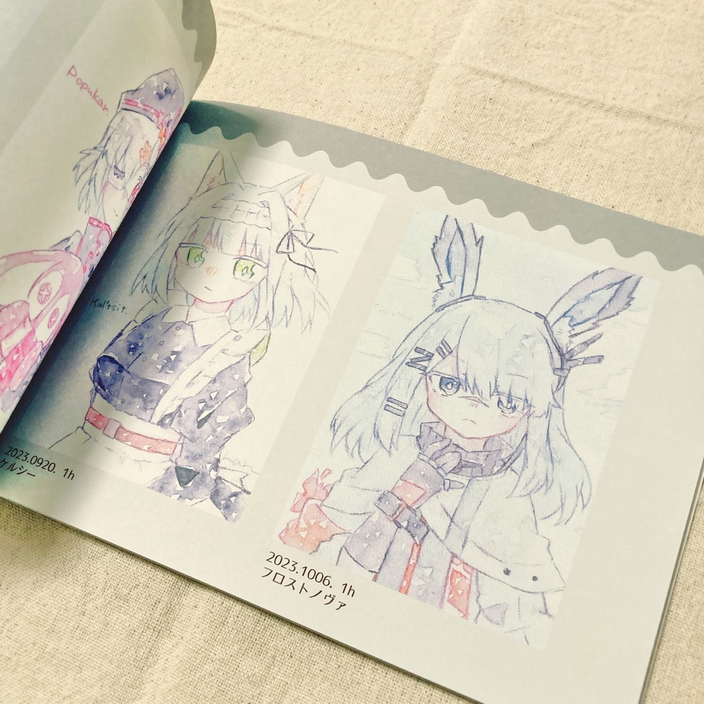 【終売】イラスト本「tic tac」