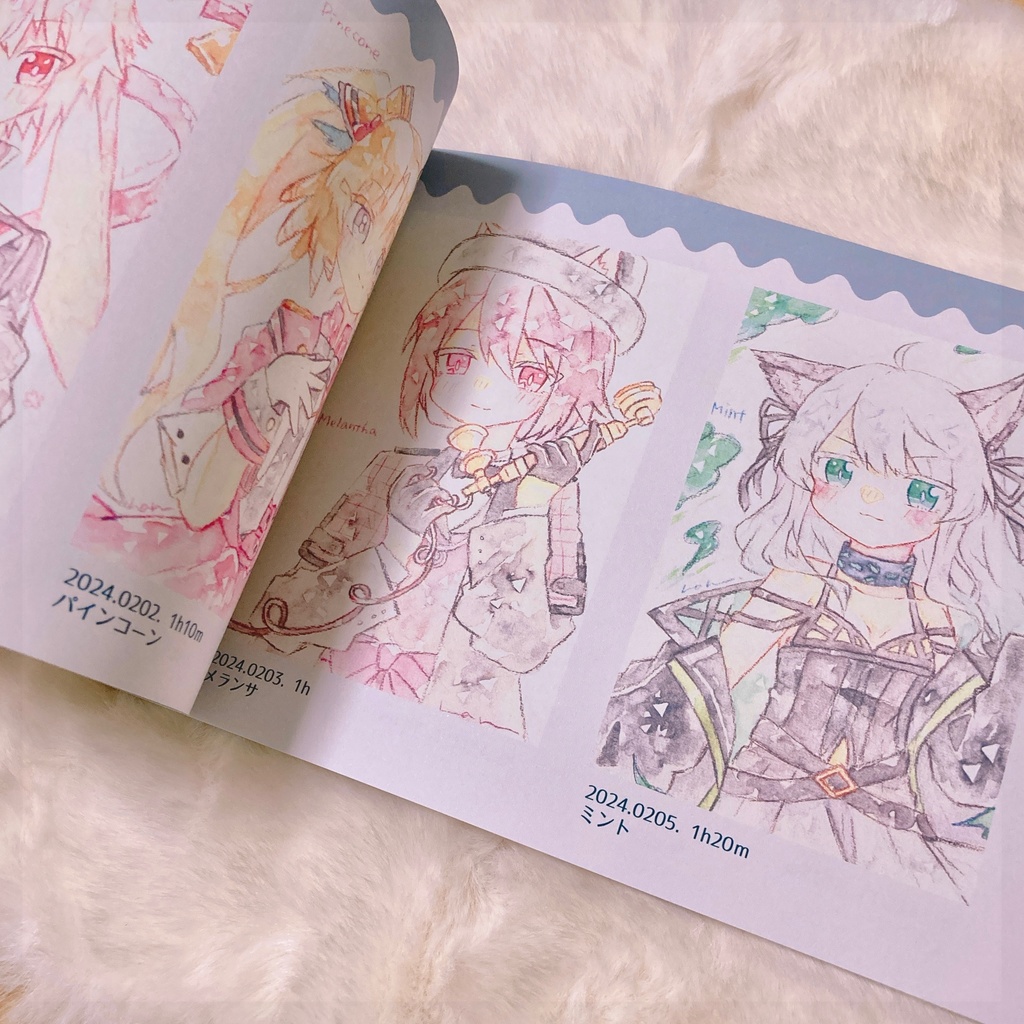 イラスト本「tic tac'」