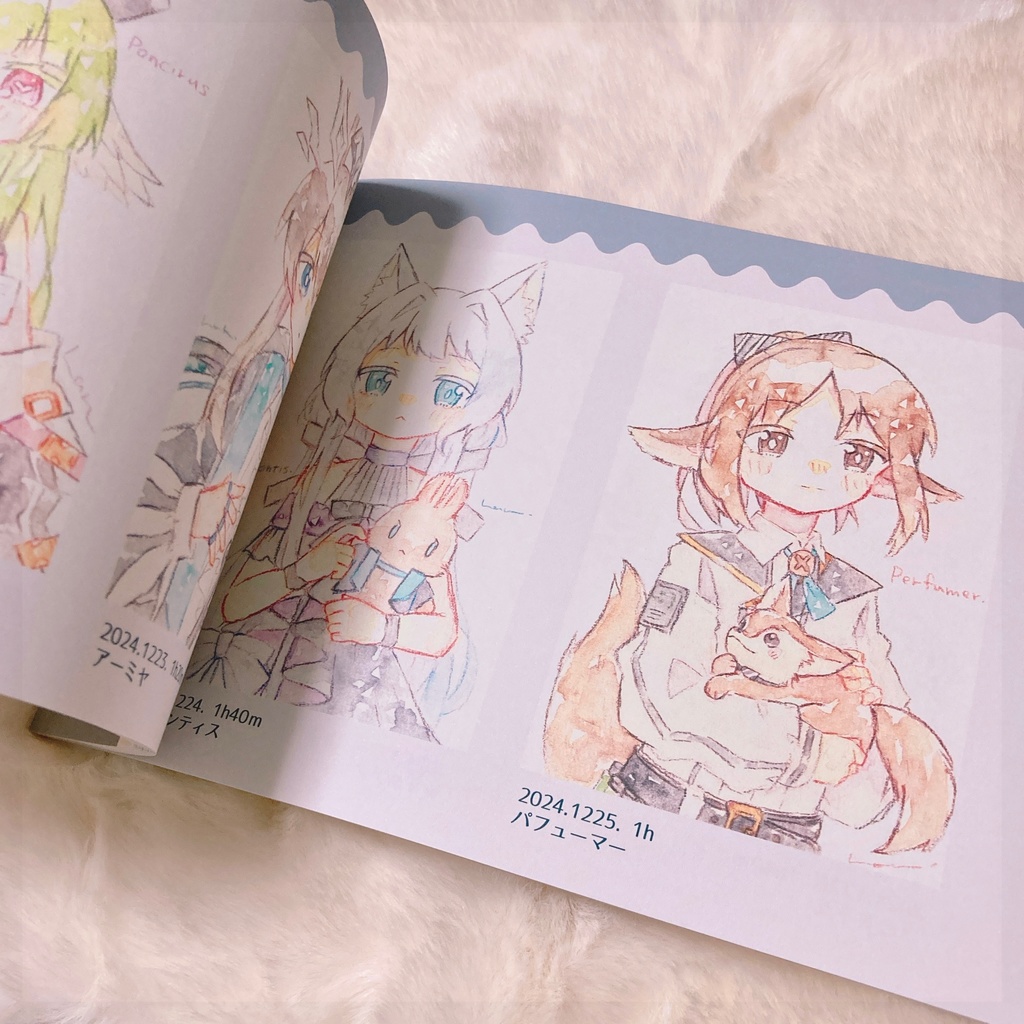 イラスト本「tic tac'」