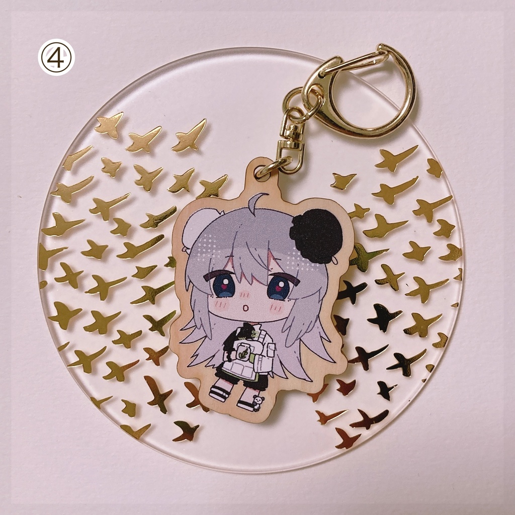 【再販】ウッドキーホルダー