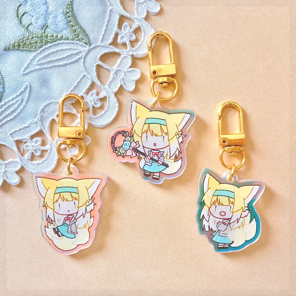 スズランアクキーガチャ(ランダム3種)