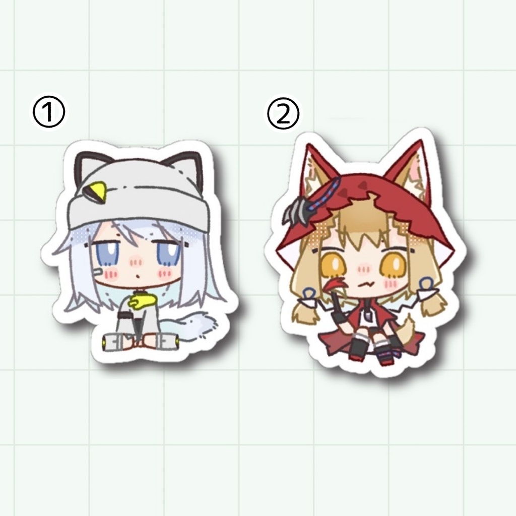 【完売】自立ミニアクリルスタンドB(2種)