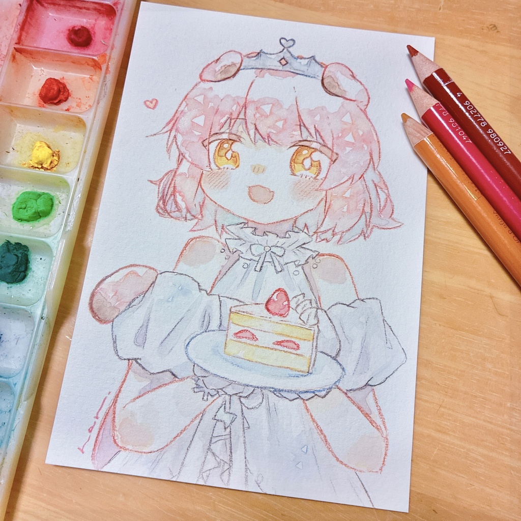 【21:30~】アークナイツ透明水彩原画
